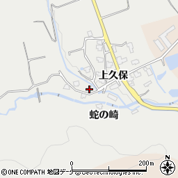 秋田県湯沢市三梨町上久保267周辺の地図