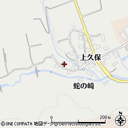 秋田県湯沢市三梨町上久保5周辺の地図