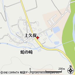秋田県湯沢市三梨町上久保48周辺の地図