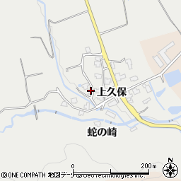 秋田県湯沢市三梨町上久保53-3周辺の地図