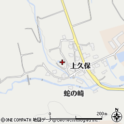 秋田県湯沢市三梨町上久保53周辺の地図