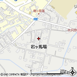 岩手県奥州市胆沢小山岩ヶ馬場18周辺の地図