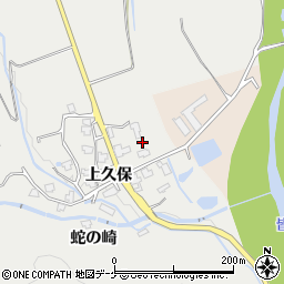 秋田県湯沢市三梨町上久保61周辺の地図