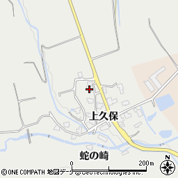 秋田県湯沢市三梨町上久保56周辺の地図