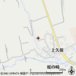 秋田県湯沢市三梨町上久保199周辺の地図