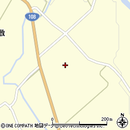 秋田県由利本荘市鳥海町下笹子（田中）周辺の地図