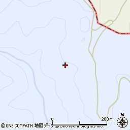 秋田県湯沢市皆瀬高清水周辺の地図