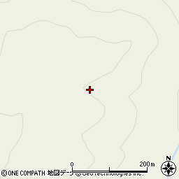 秋田県湯沢市石塚水上沢周辺の地図