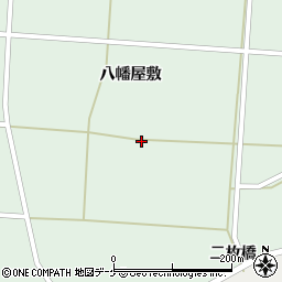 岩手県奥州市胆沢若柳八幡屋敷284周辺の地図