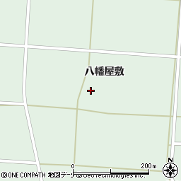 岩手県奥州市胆沢若柳八幡屋敷206周辺の地図