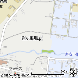 岩手県奥州市胆沢小山岩ヶ馬場62-6周辺の地図