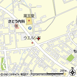 岩手県奥州市水沢桜屋敷周辺の地図