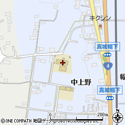 岩手県奥州市水沢真城中上野周辺の地図