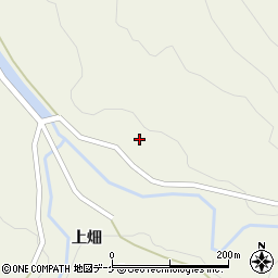 秋田県横手市増田町狙半内上ヱノ山周辺の地図