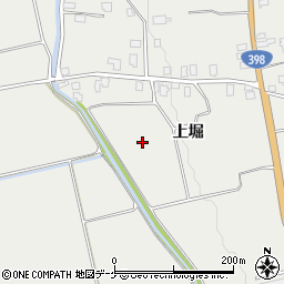 秋田県湯沢市三梨町上堀周辺の地図