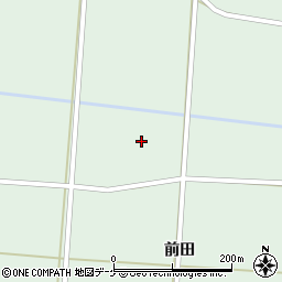 岩手県奥州市胆沢若柳前田14周辺の地図