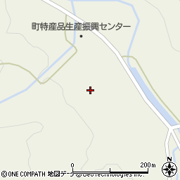 秋田県横手市増田町狙半内城ノ下周辺の地図