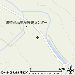 秋田県横手市増田町狙半内城ノ下87周辺の地図