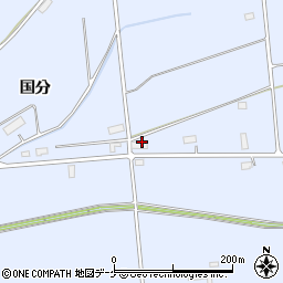 まるかん菓子店周辺の地図
