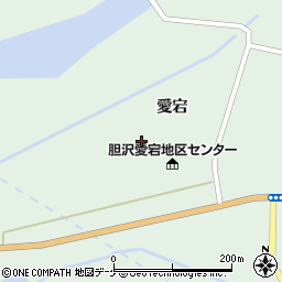 岩手県奥州市胆沢若柳愛宕周辺の地図