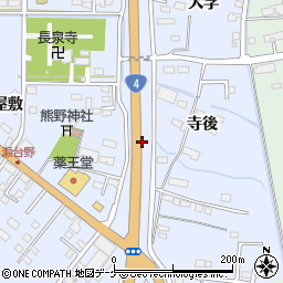 岩手県奥州市水沢真城町屋敷64周辺の地図