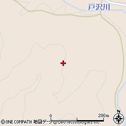 秋田県湯沢市関口（館落）周辺の地図