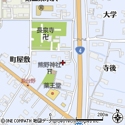 岩手県奥州市水沢真城町屋敷178-11周辺の地図