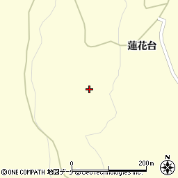 秋田県湯沢市松岡大平周辺の地図