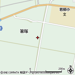 岩手県奥州市胆沢若柳箸塚113周辺の地図