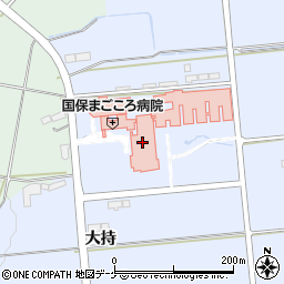 奥州市健康増進プラザ悠悠館周辺の地図