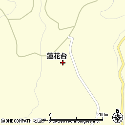 秋田県湯沢市松岡蓮花台24周辺の地図