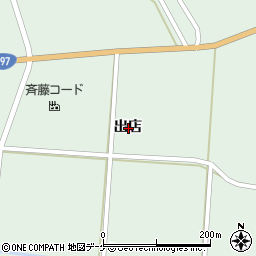 岩手県奥州市胆沢若柳出店周辺の地図