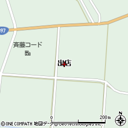 岩手県奥州市胆沢若柳（出店）周辺の地図