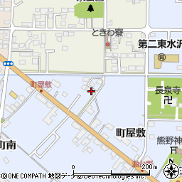 岩手県奥州市水沢真城町屋敷20-14周辺の地図