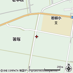岩手県奥州市胆沢若柳箸塚176周辺の地図