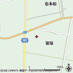 岩手県奥州市胆沢若柳箸塚69周辺の地図