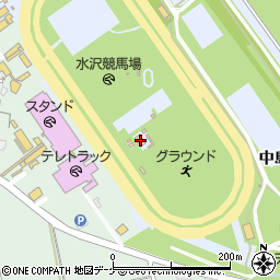 岩手県奥州市水沢真城明神堂105周辺の地図