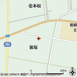 岩手県奥州市胆沢若柳箸塚51周辺の地図