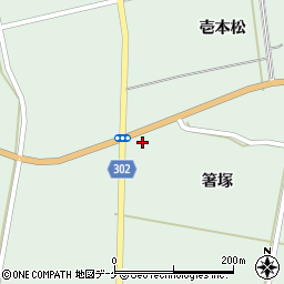 岩手県奥州市胆沢若柳箸塚77周辺の地図