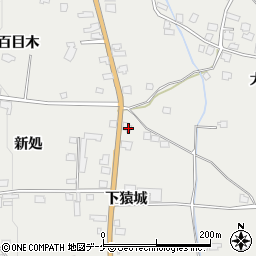 秋田県湯沢市三梨町下猿城29周辺の地図