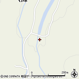 秋田県湯沢市石塚漆山周辺の地図