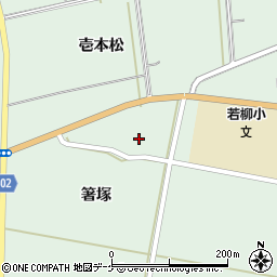 岩手県奥州市胆沢若柳箸塚19周辺の地図