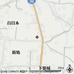 秋田県湯沢市三梨町百目木61周辺の地図