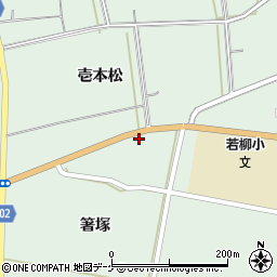 岩手県奥州市胆沢若柳箸塚27周辺の地図