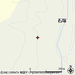 秋田県湯沢市石塚熊ノ堂周辺の地図