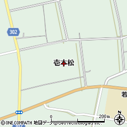 岩手県奥州市胆沢若柳（壱本松）周辺の地図