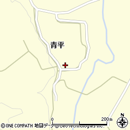 秋田県由利本荘市鳥海町下笹子泉ヶ平34周辺の地図