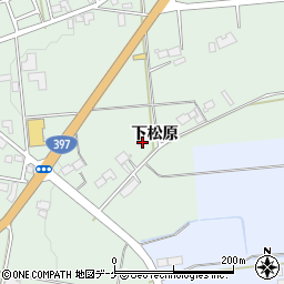 岩手県奥州市胆沢若柳下松原120周辺の地図