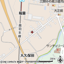 秋田県湯沢市関口堀量313周辺の地図
