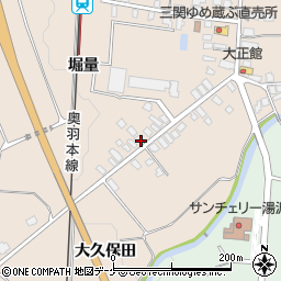秋田県湯沢市関口堀量319周辺の地図